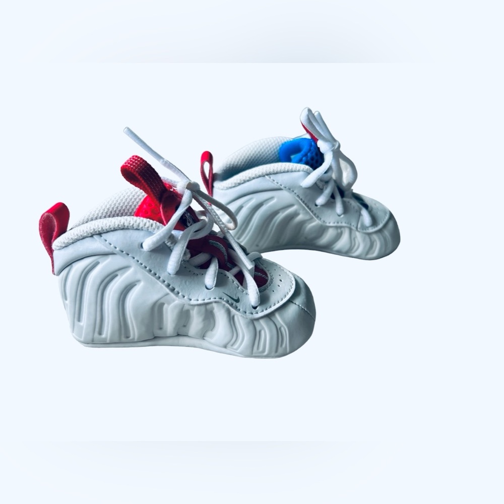 Nike 2021 Little Posite One CB 'USA Moon' Infant Sneakers Size 3C